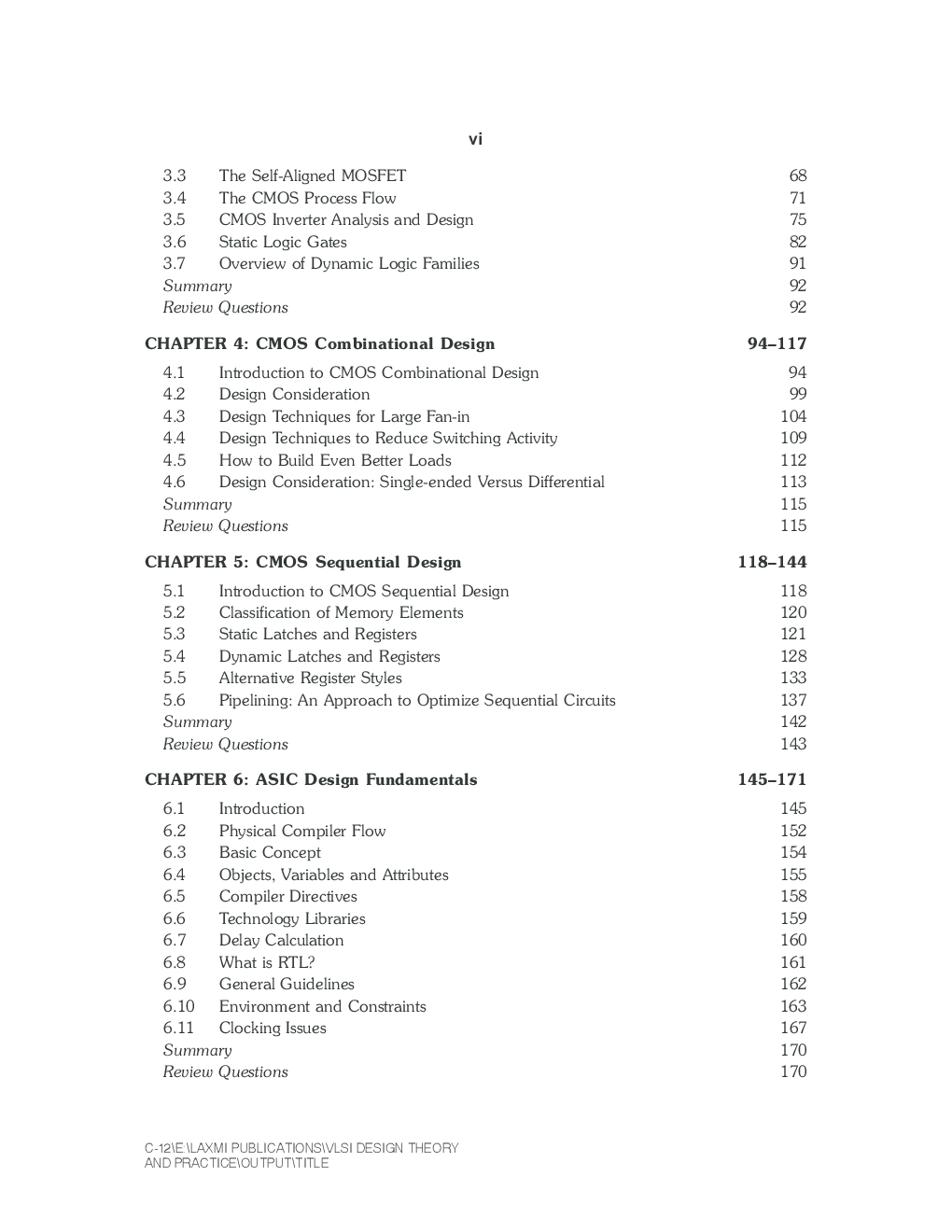 VLSI Design-Theory and Practice - Page 5