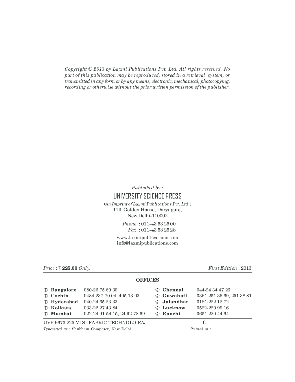 VLSI Fabrication Technology ebook - Page 3