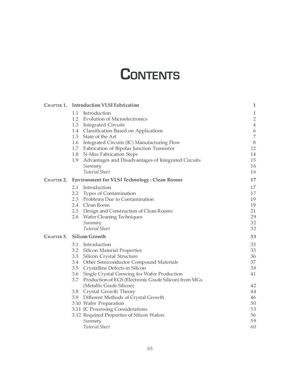 VLSI Fabrication Technology ebook - Page 4