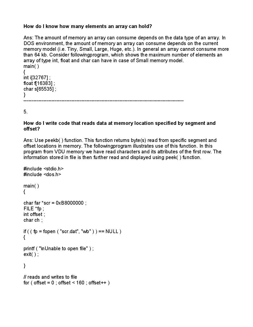 C Interview Question Papers With Solution - Page 3