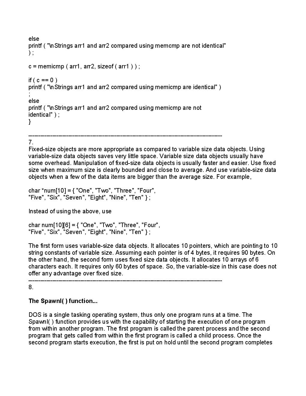 C Interview Question Papers With Solution - Page 5