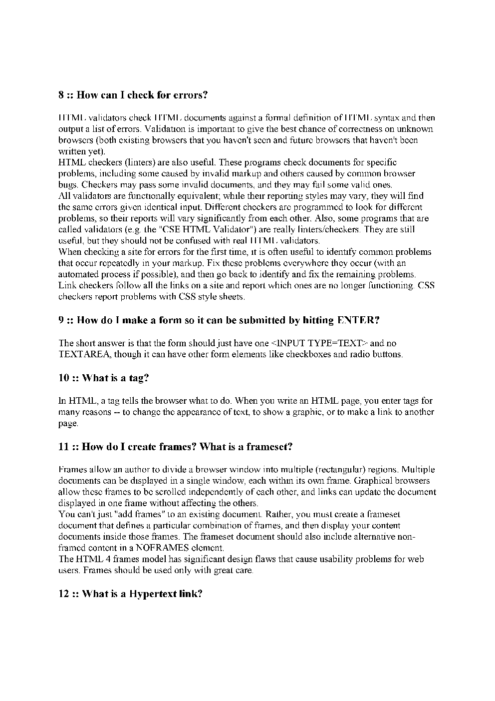 PHP & HTML Interview Question Papers With Solution - Page 4