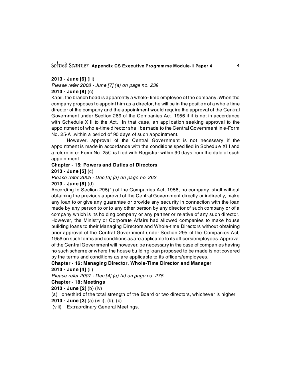 ICSI Company Law Solved Question Paper December 2013 - Page 5