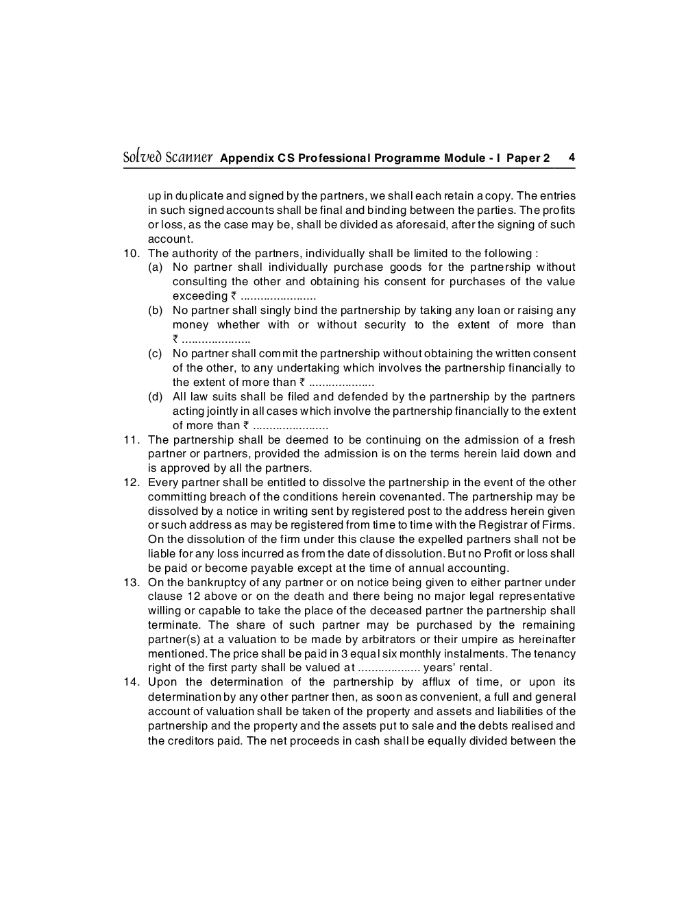 ICSI Drafting Appearances and Pleadings Solved Question Paper Dec 2013 - Page 5