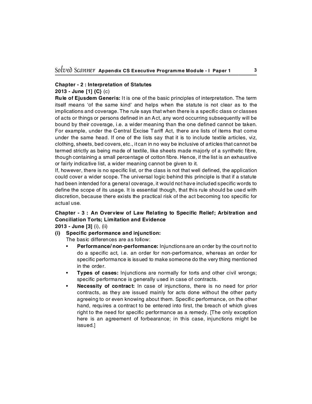 ICSI Solved Scanner General and Commercial Law Solved Questions Dec 2013 - Page 4