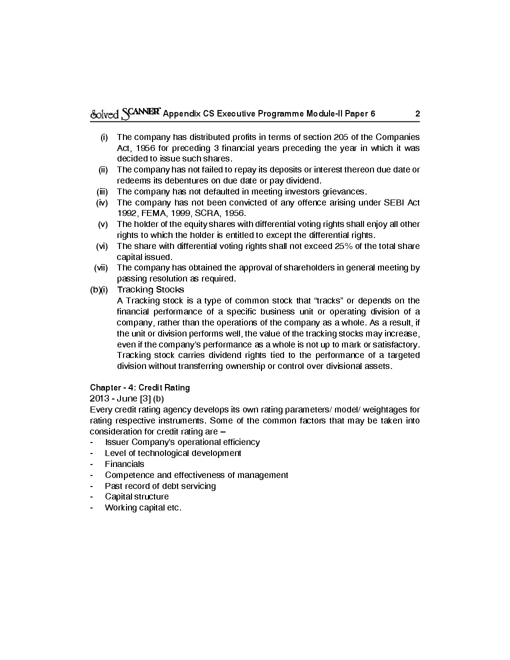 ICSI Securities Law and Compliance Solved Question Paper Dec 2013 - Page 3