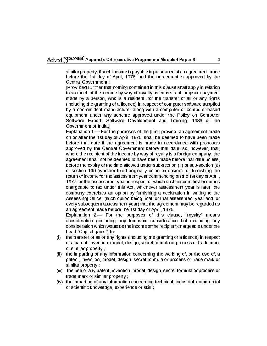 ICSI Tax Laws Solved Question Paper Dec 2013 - Page 5