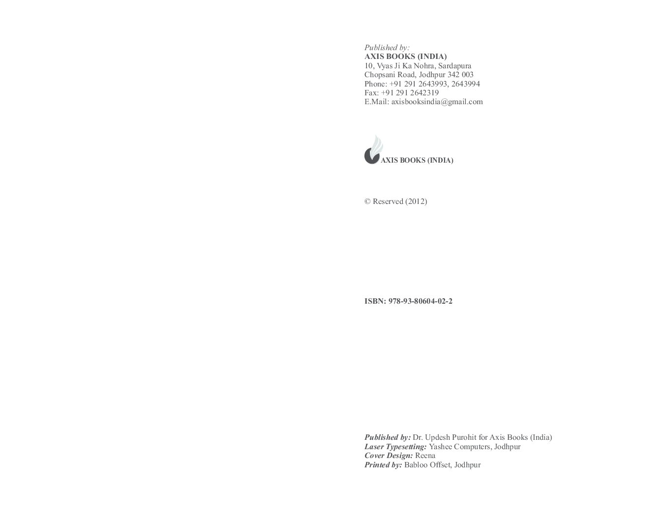 An Introduction to Statistical Science in Agriculture - Page 3