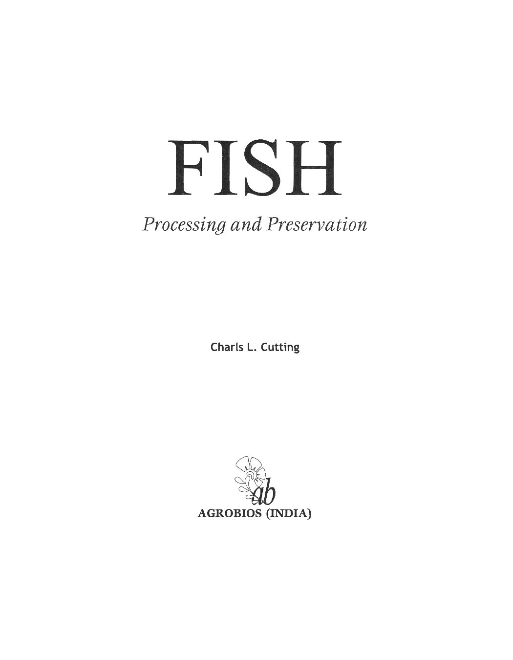Fish Processing and Preservation - Page 1
