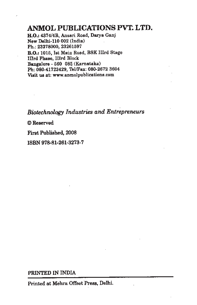 Biotechnology Industries and Enterpreneurs - Page 3