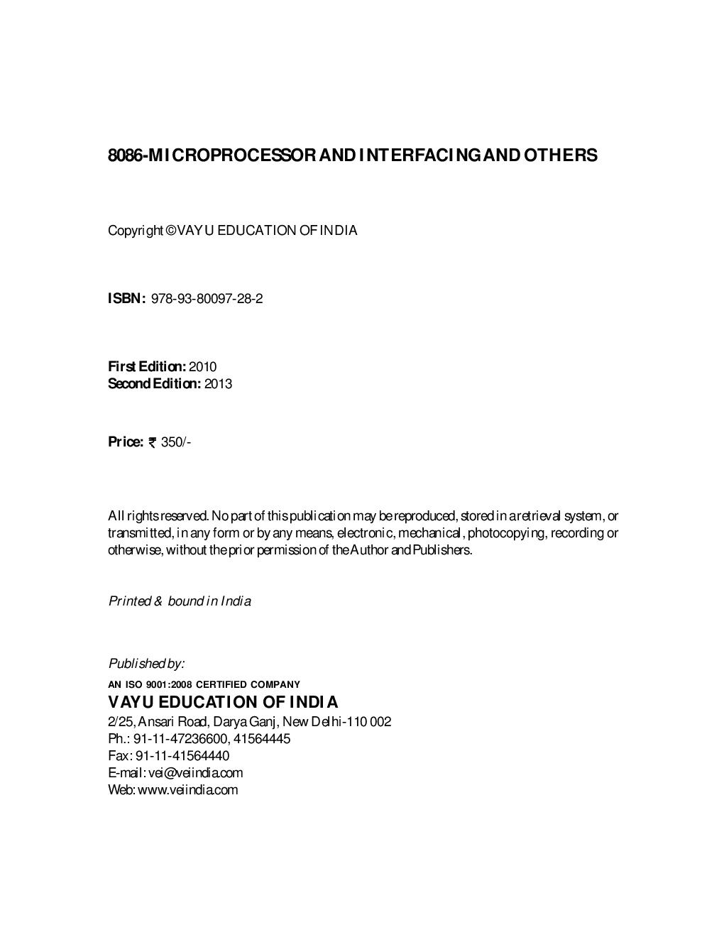 8086 Microprocessor and Interfacing and Others - Page 4
