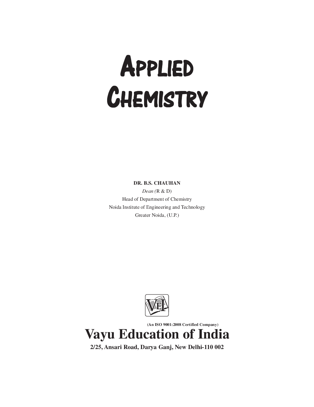 Applied Chemistry-II - Page 1