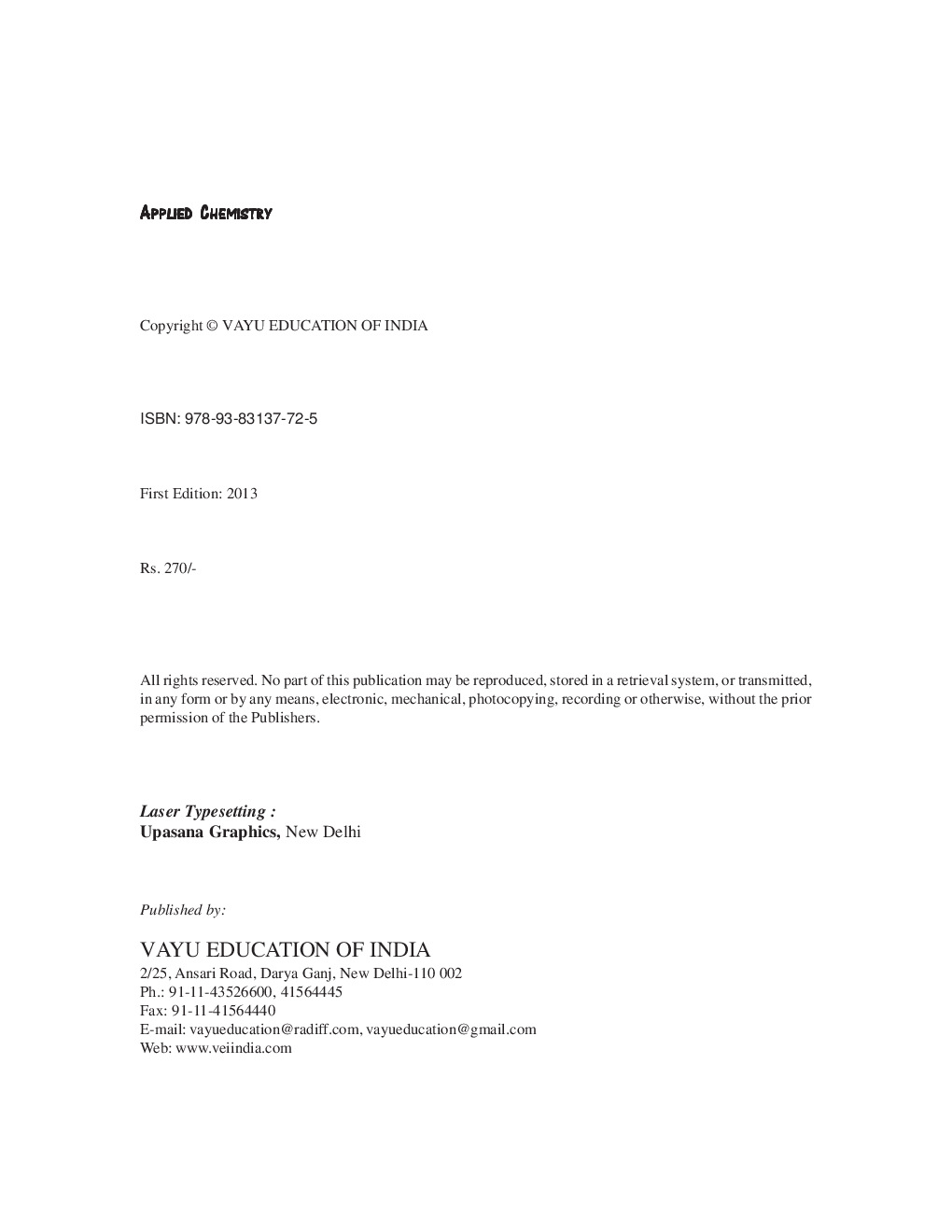 Applied Chemistry-II - Page 2