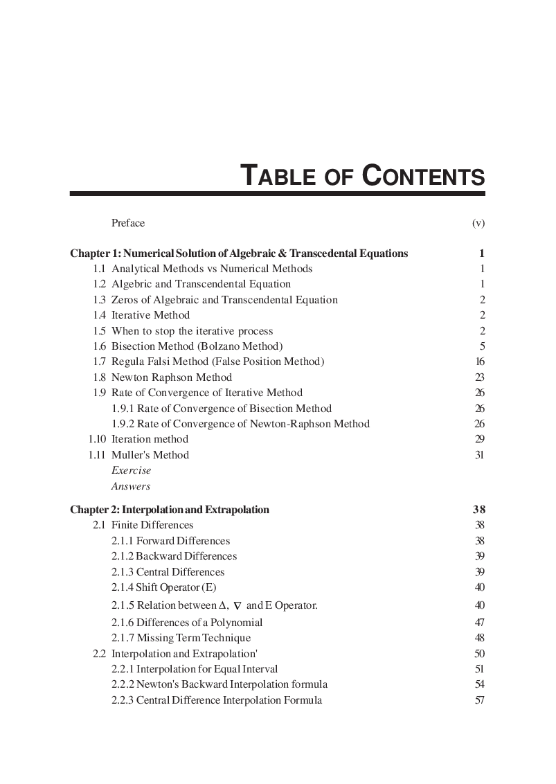 Numerical Methods and Computing Techniques By Gopal Pathak - Page 4