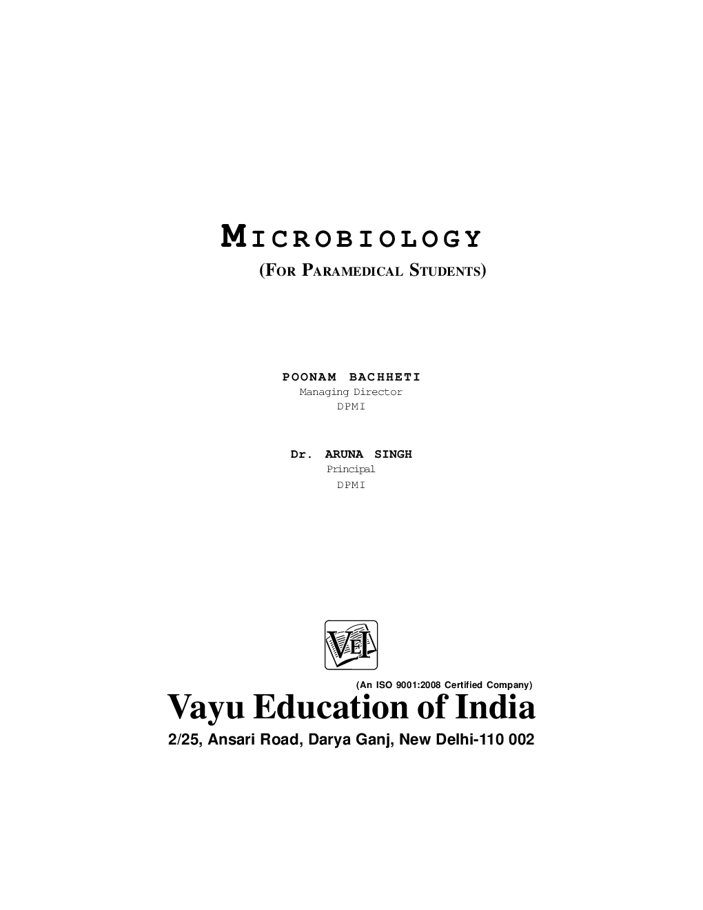 Microbiology By Poonam Bachheti - Page 2