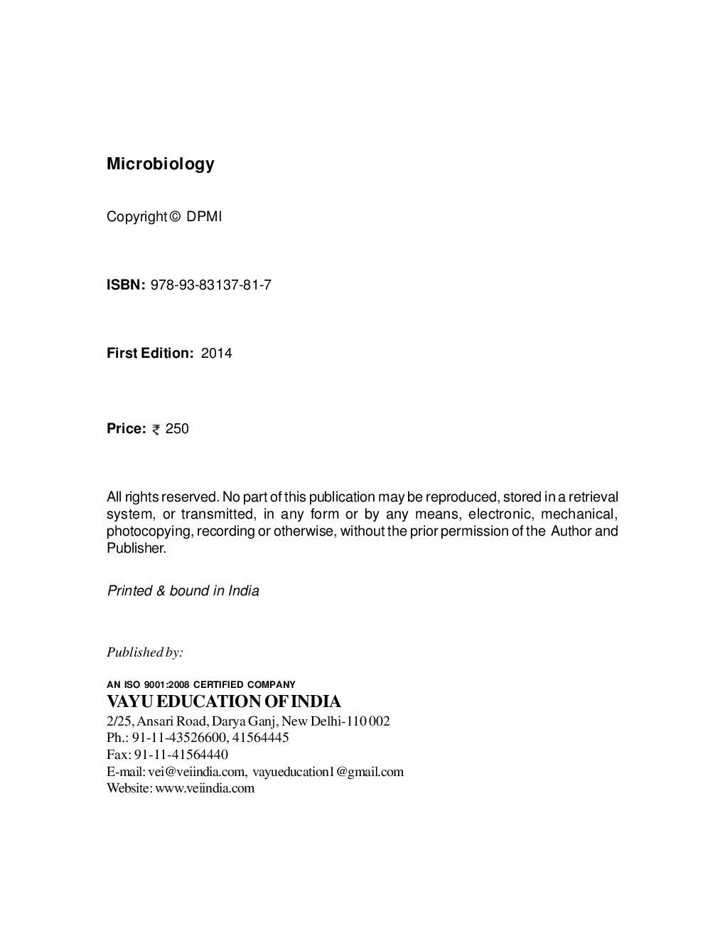 Microbiology By Poonam Bachheti - Page 3