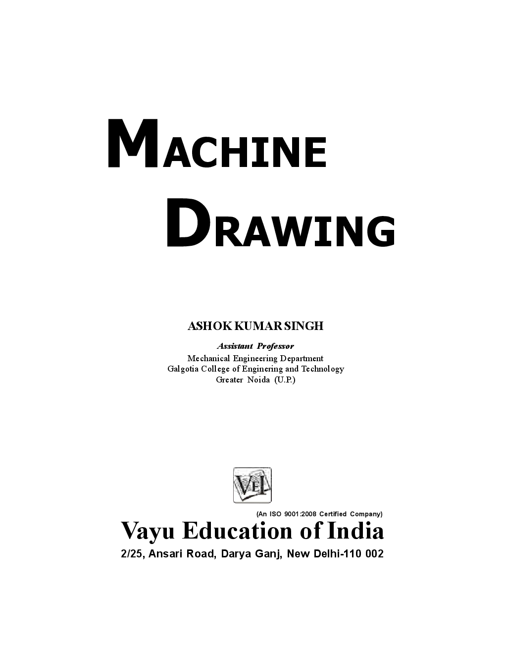 Machine Drawing By Ashok Kumar Singh - Page 2