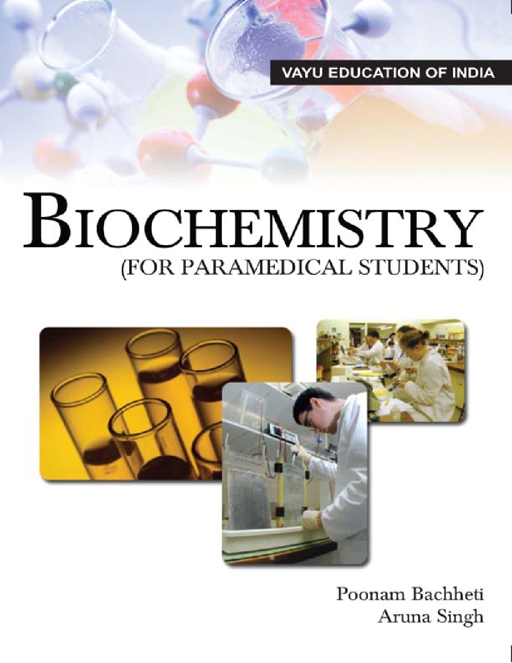 BioChemistry By Poonam Bachheti and Aruna Singh - Page 1