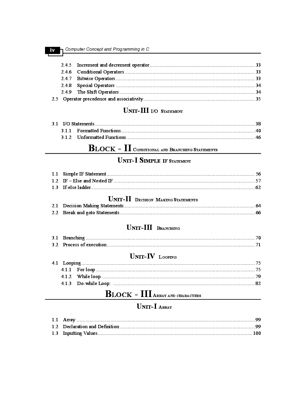 C Programming By Kamlesh Rana - Page 4