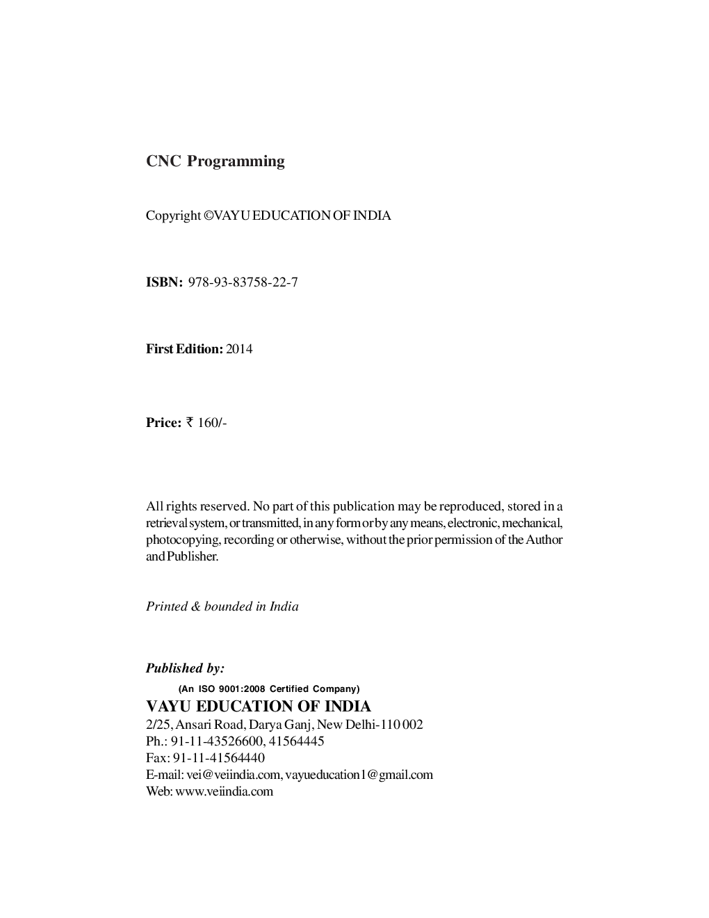 CNC Programming By Ashok Kumar Singh - Page 2