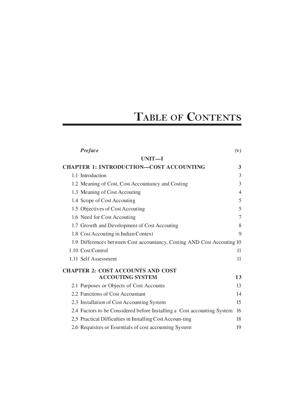 Cost and Management Accounting - Page 5
