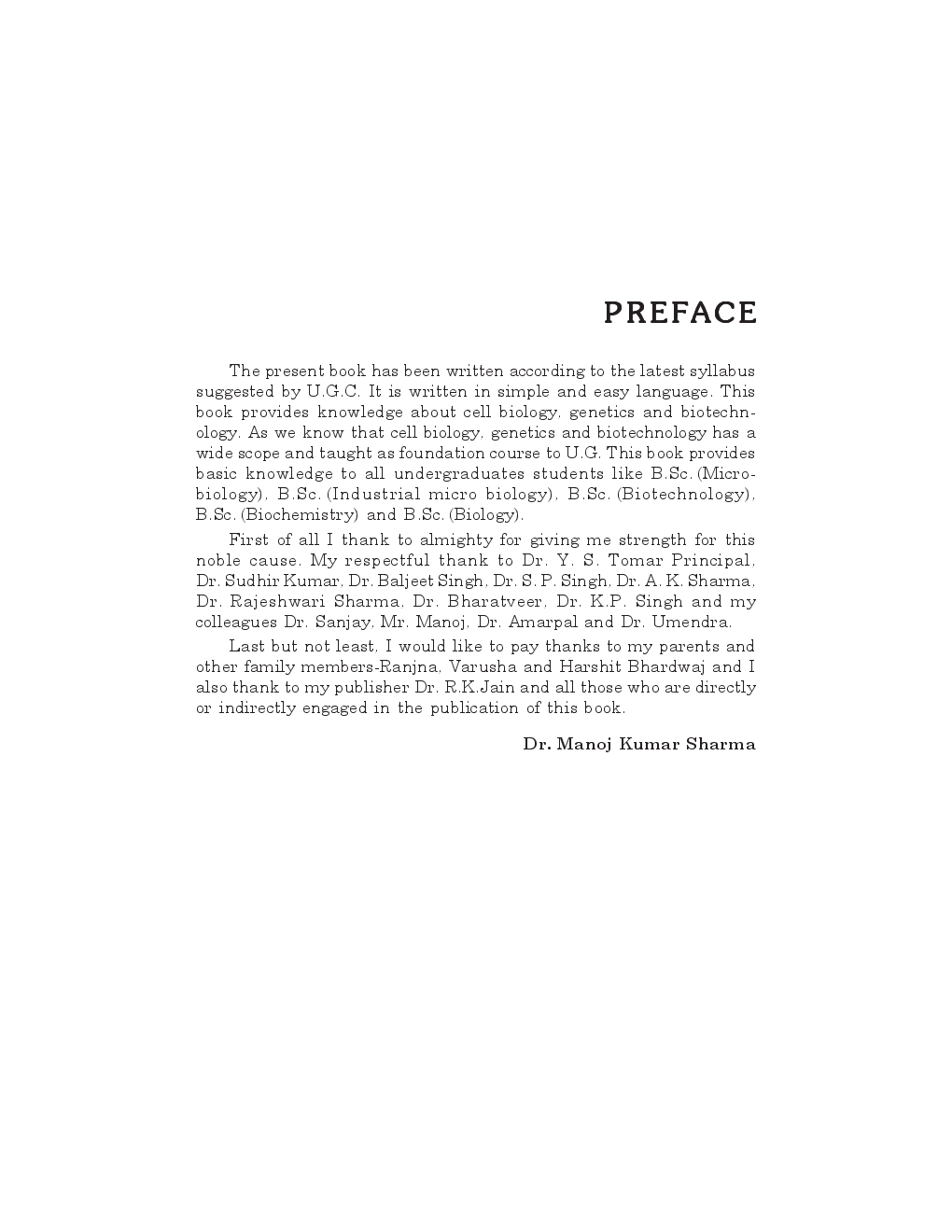 Cytogenetics and Biotechnology By Dr. Manoj Kumar Sharma - Page 3