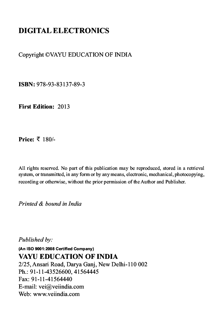 Digital Electronics By Arun Rana - Page 2