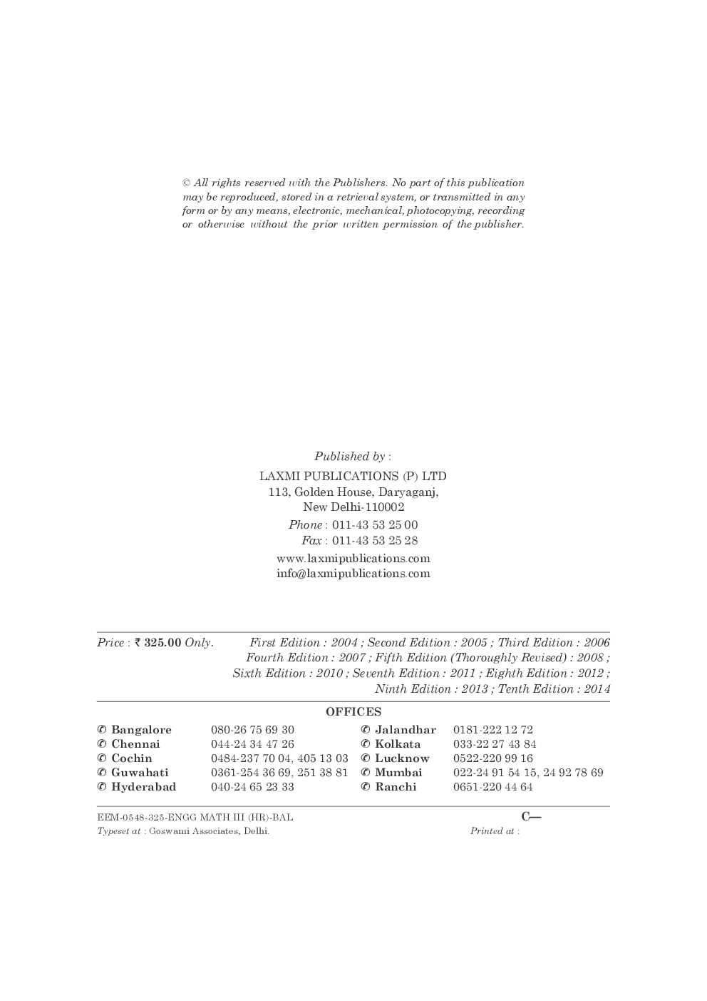 A Textbook of Engineering Mathematics (M.D.U, K.U.,G.J.U., HARYANA) SEM-III/IV By N.P.Bali - Page 5