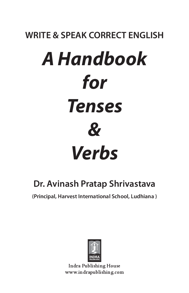 A Handbook for Tenses & Verbs - Page 2