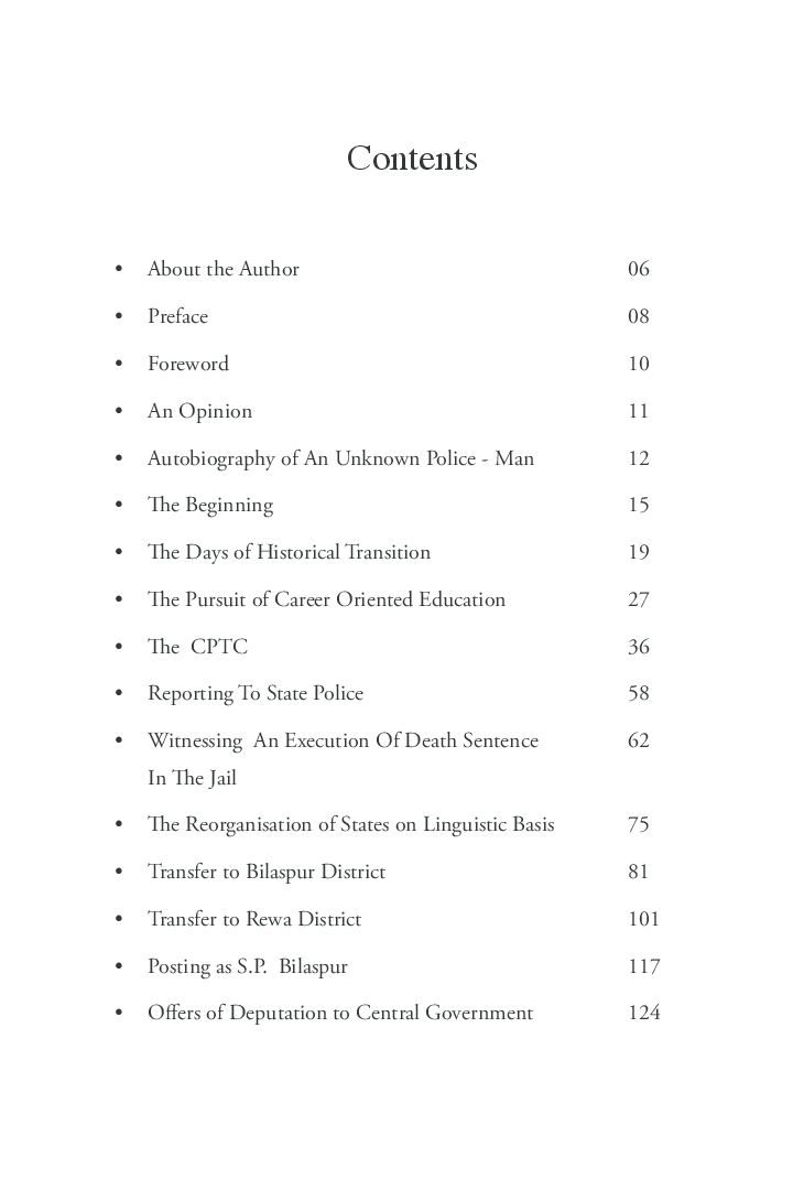 Autobiography of An Unknown Police Man By R.K. Agnihotri - Page 4