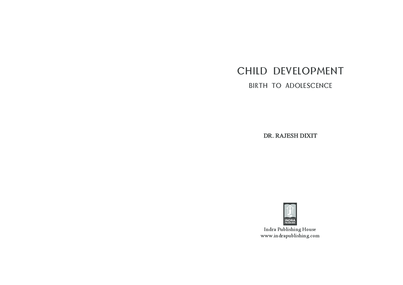 Child Development By Dr. Rajesh Dixit - Page 2
