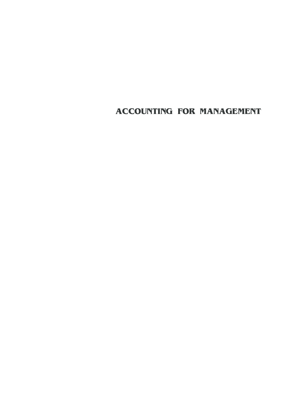 Accounting for Management By Dr. V.R. Planivelu - Page 2