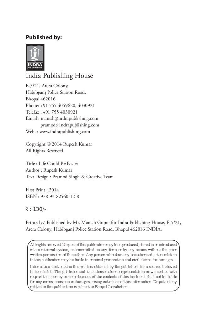 Life Could Be Easier By Rupesh Kumar - Page 3