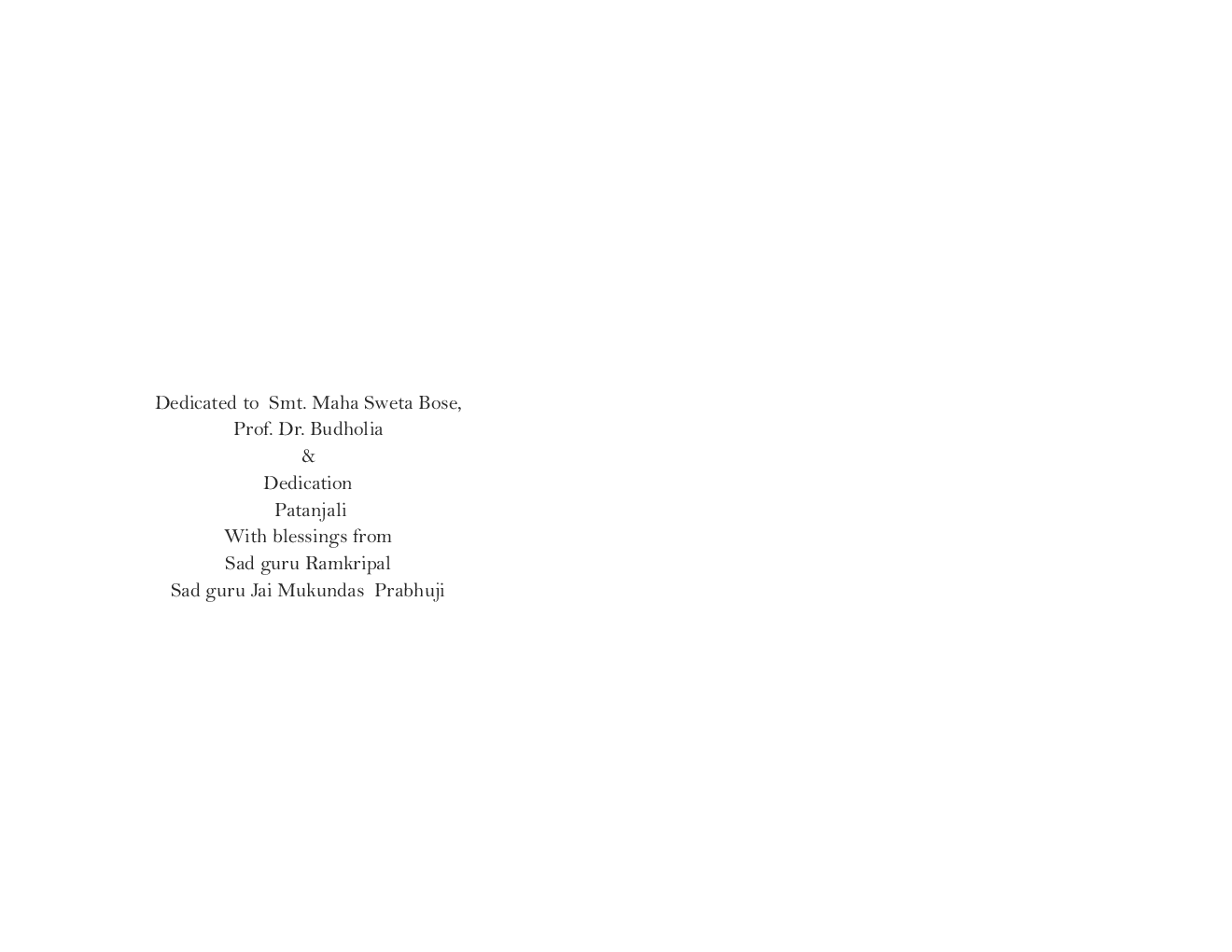 Patanjalis Art Of Meditation Yoga By M L Agarwal & Sanjeev Agrawal - Page 5
