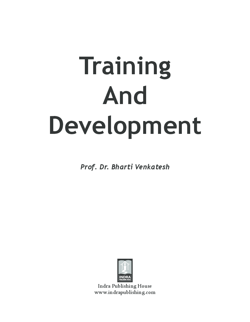 Training And Development By Bharti Venkatesh - Page 2