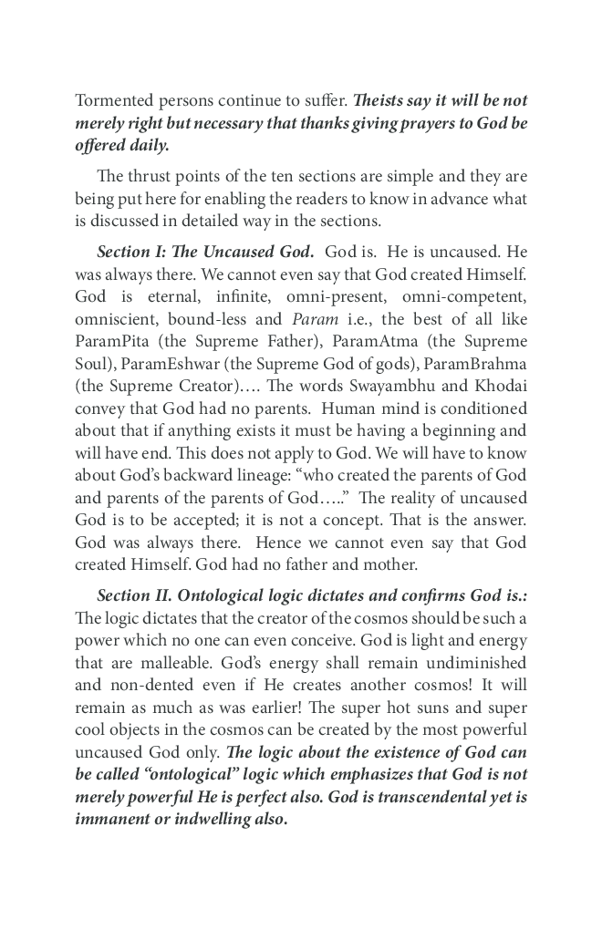 The Logic And Philosophy of Trans Religion God By Dr. O. S. Shrivastava - Page 5