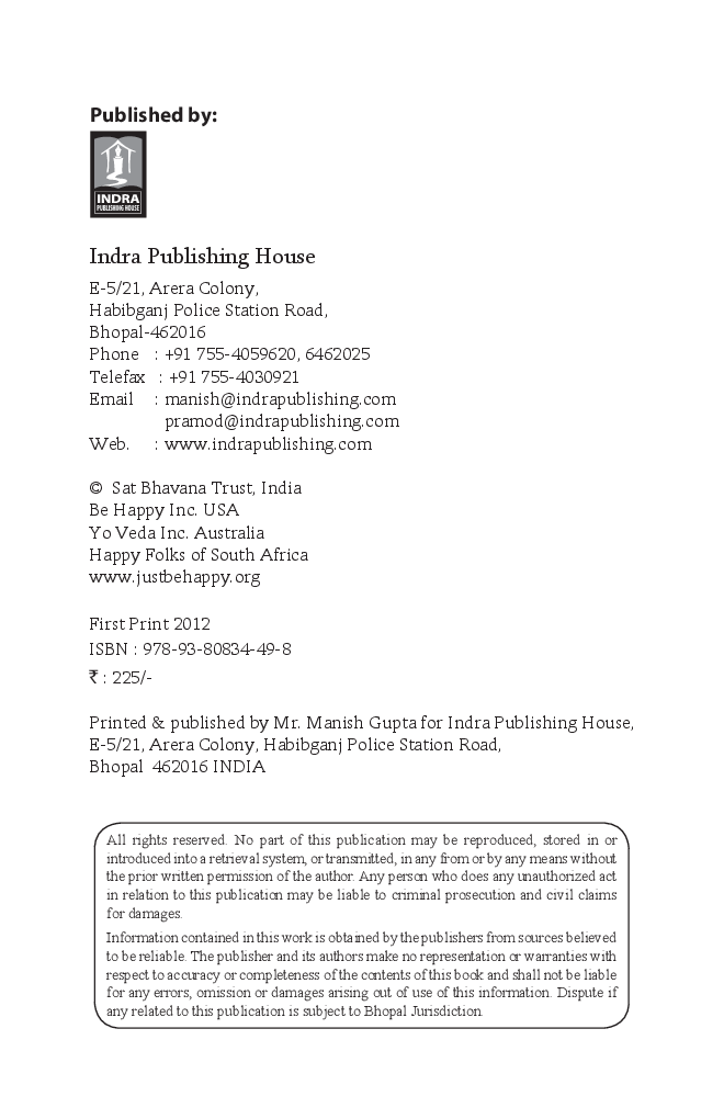 The Scientific Art of Living Volume 2 By Swami Anubhavanada - Page 3