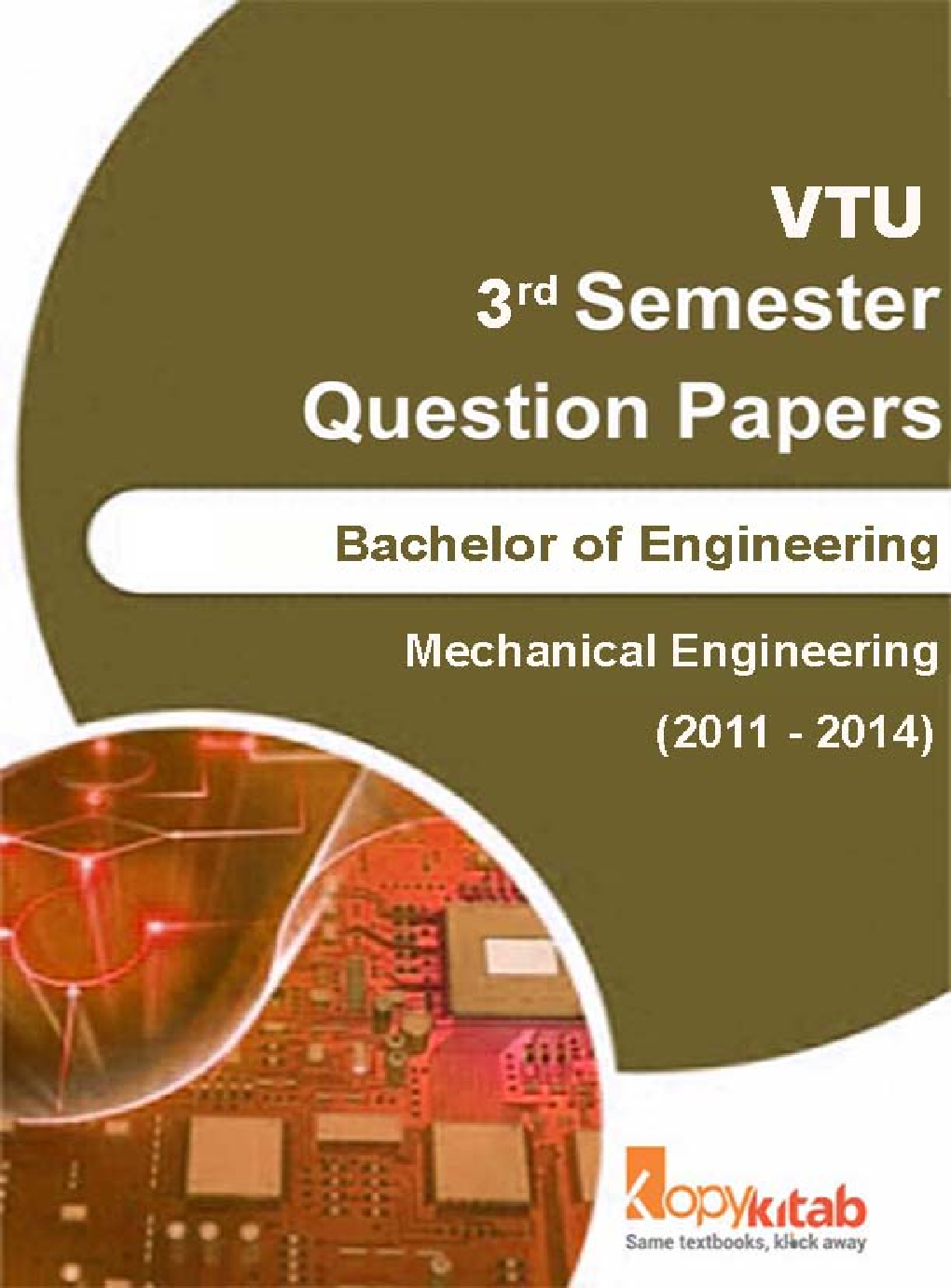 VTU QUESTION PAPERS 3rd Semester Mechanical Engineering 2011-2014 - Page 1