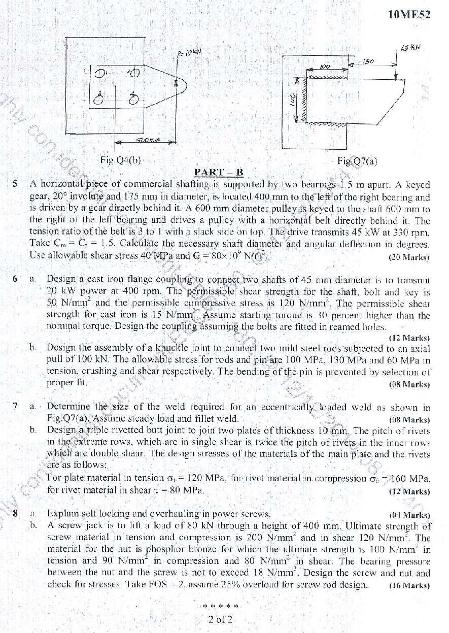 VTU QUESTION PAPERS 5th Semester Mechanical Engineering 2011-2014 - Page 3
