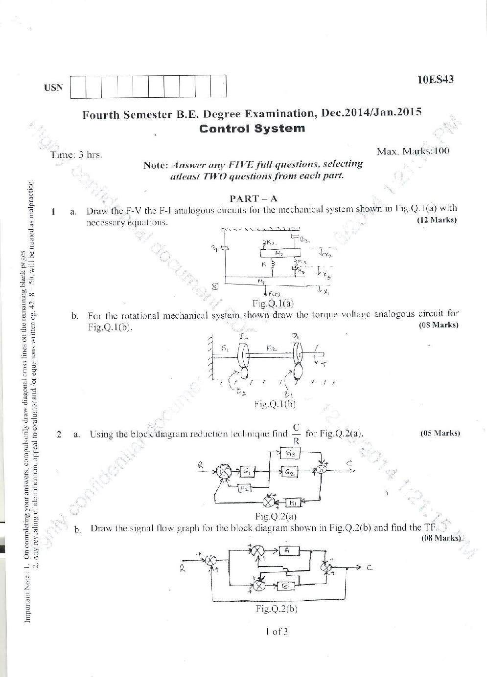 VTU QUESTION PAPERS 4th Semester Electronics & Communication Engineering 2011-2014 - Page 2