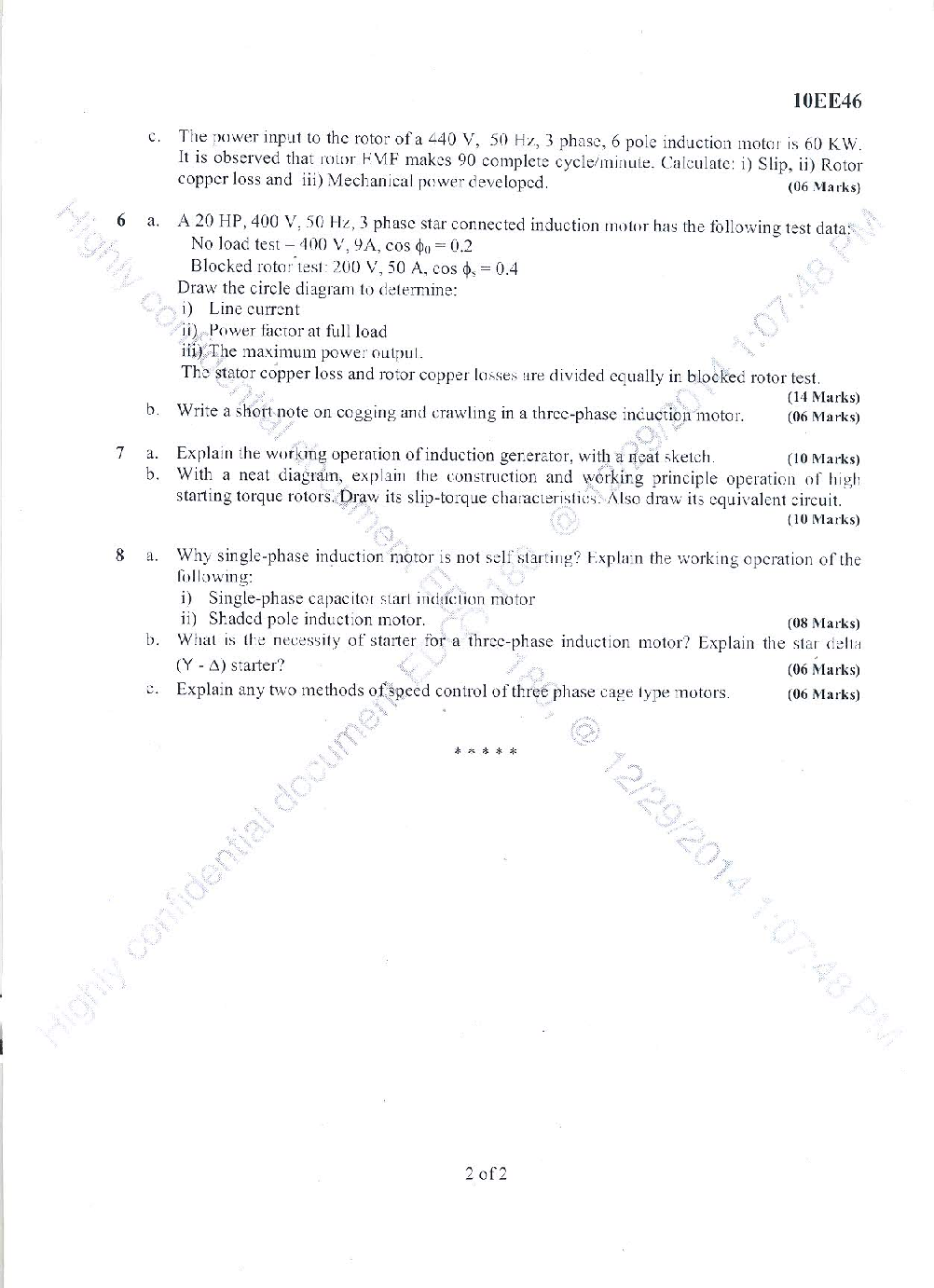 VTU QUESTION PAPERS 4th Semester Electrical and Electronics Engineering 2011 - 2014 - Page 3