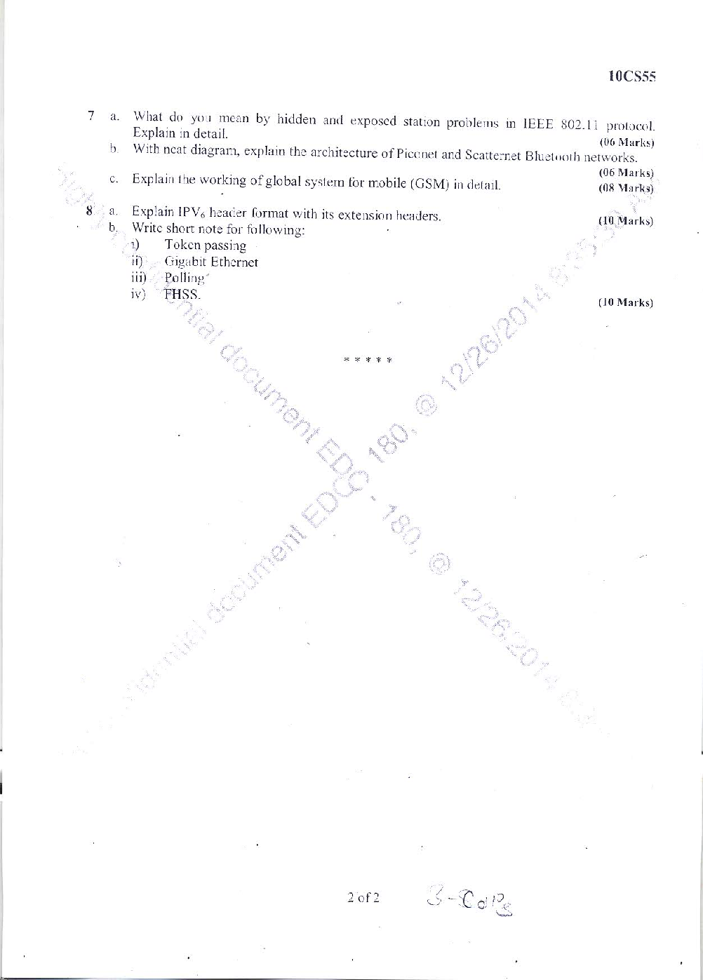VTU QUESTION PAPERS 5th Semester Computer Science and Engineering 2011 - 2014 - Page 3