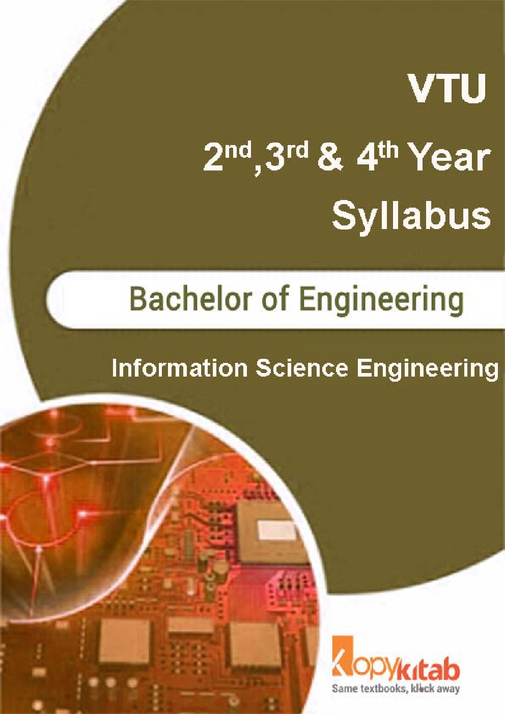 Information Science Engineering Syllabus 2nd 3rd and 4th Year - Page 1