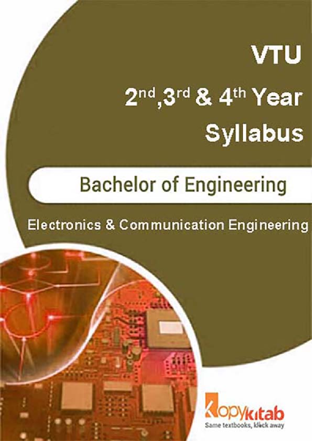 Electronics & Communication Engineering Syllabus 2nd 3rd and 4th Year - Page 1