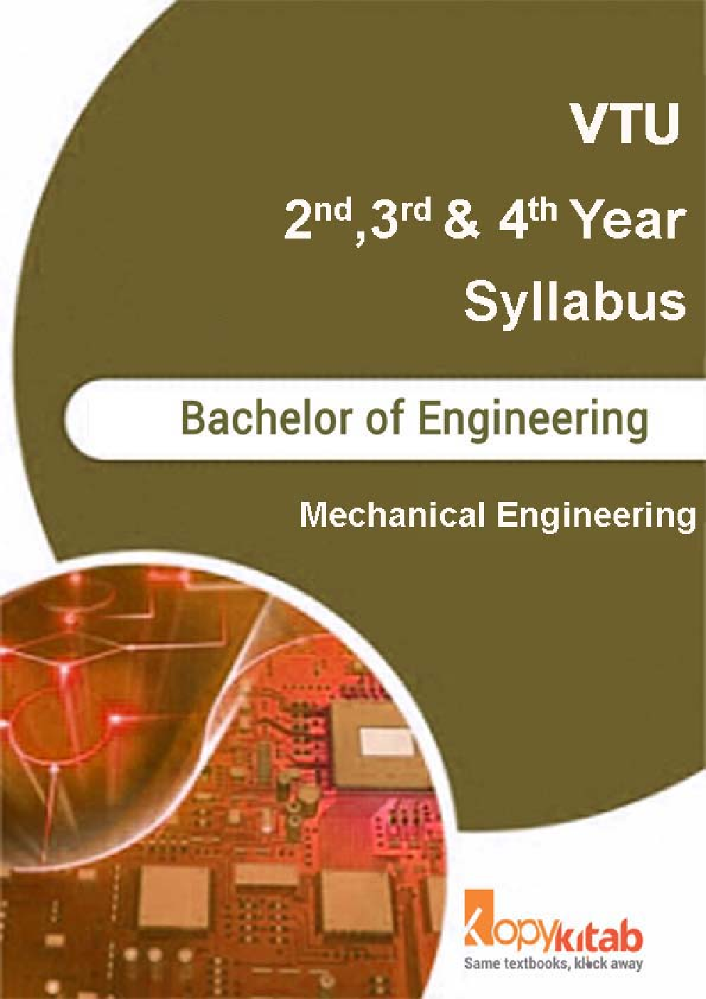 Mechanical Engineering Syllabus 2nd 3rd and 4th Year - Page 1