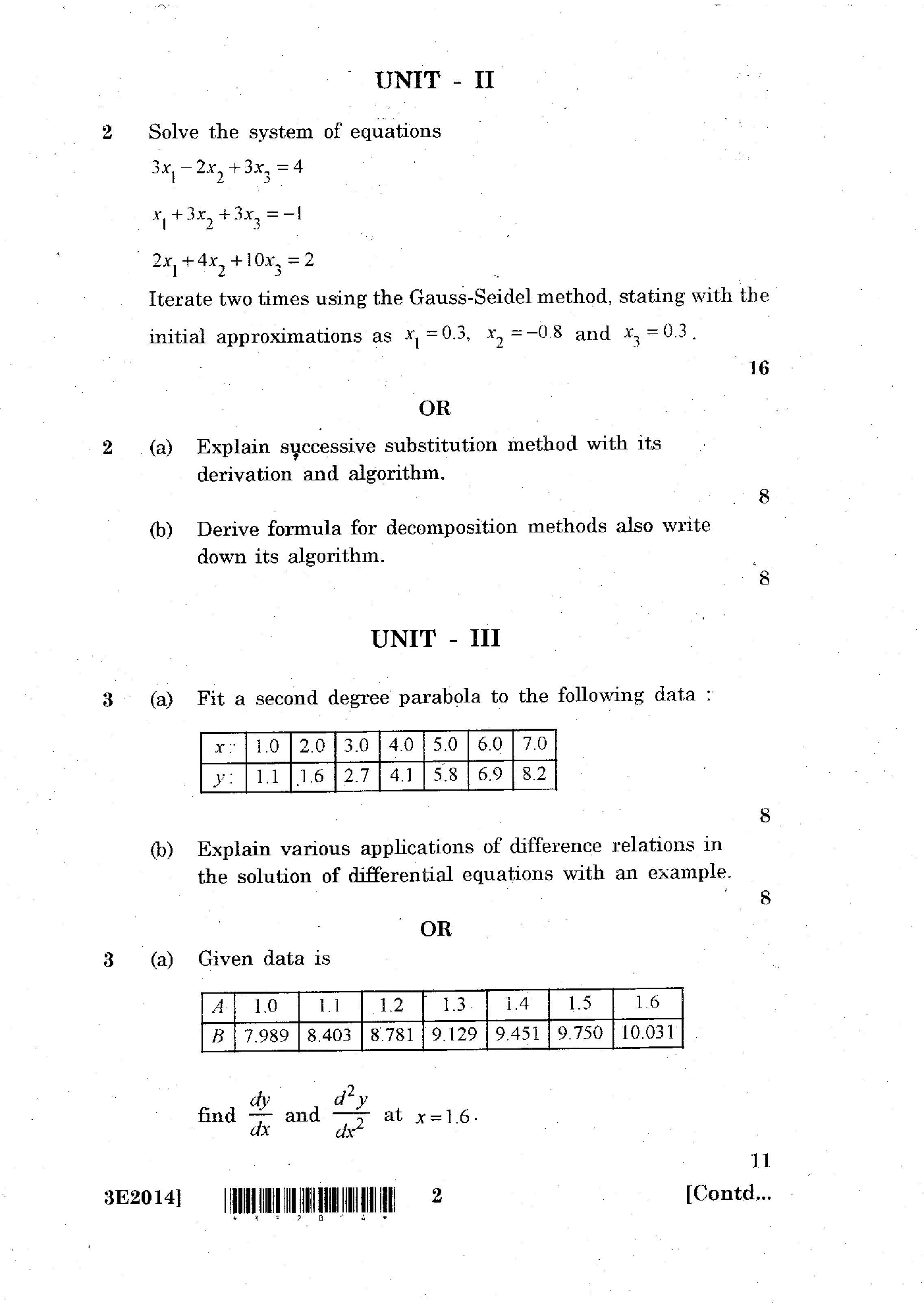 RTU QUESTION PAPERS 2nd Year Civil 2009-2014 - Page 3