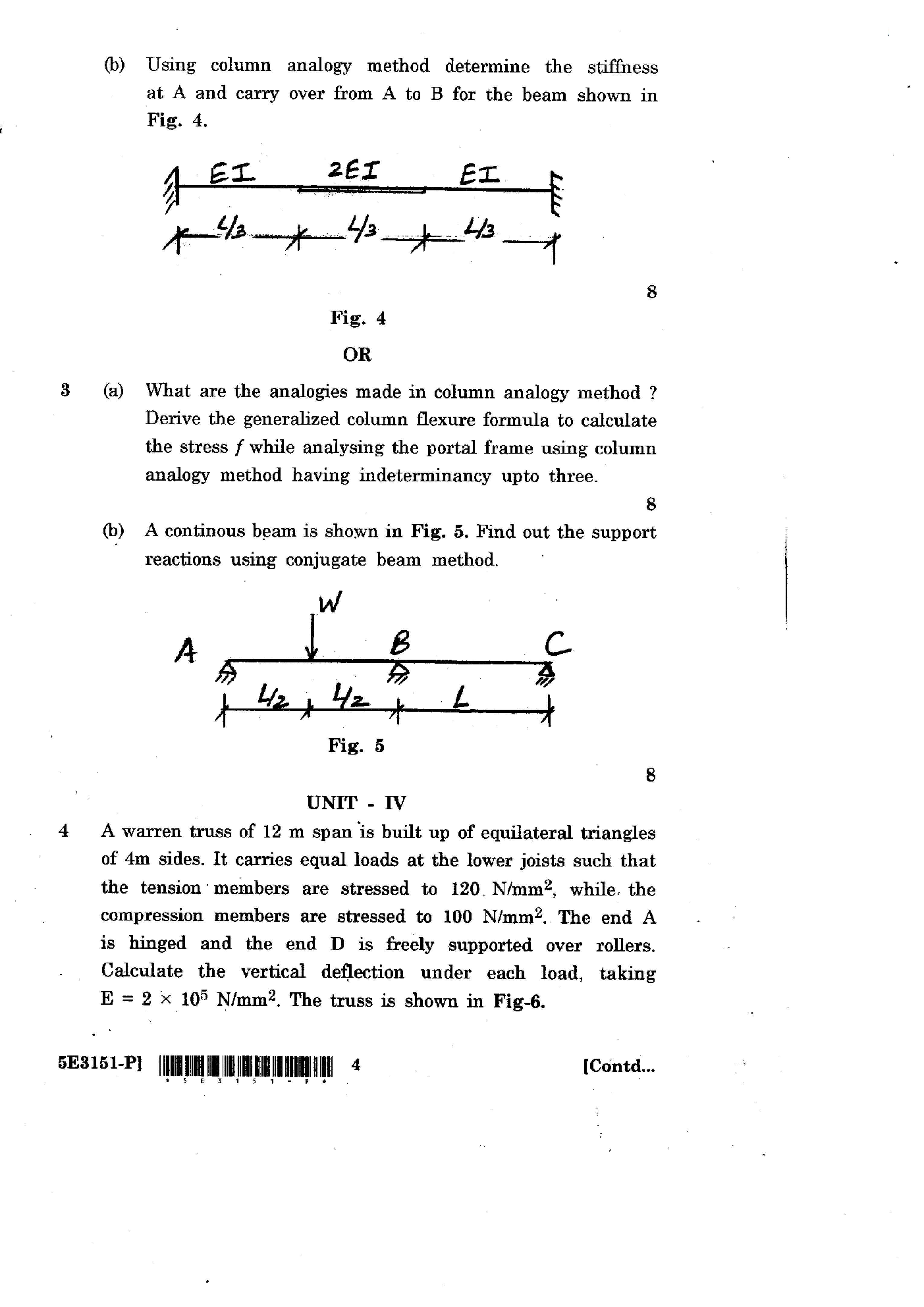RTU QUESTION PAPERS 3rd Year Civil 2011-2014 - Page 5