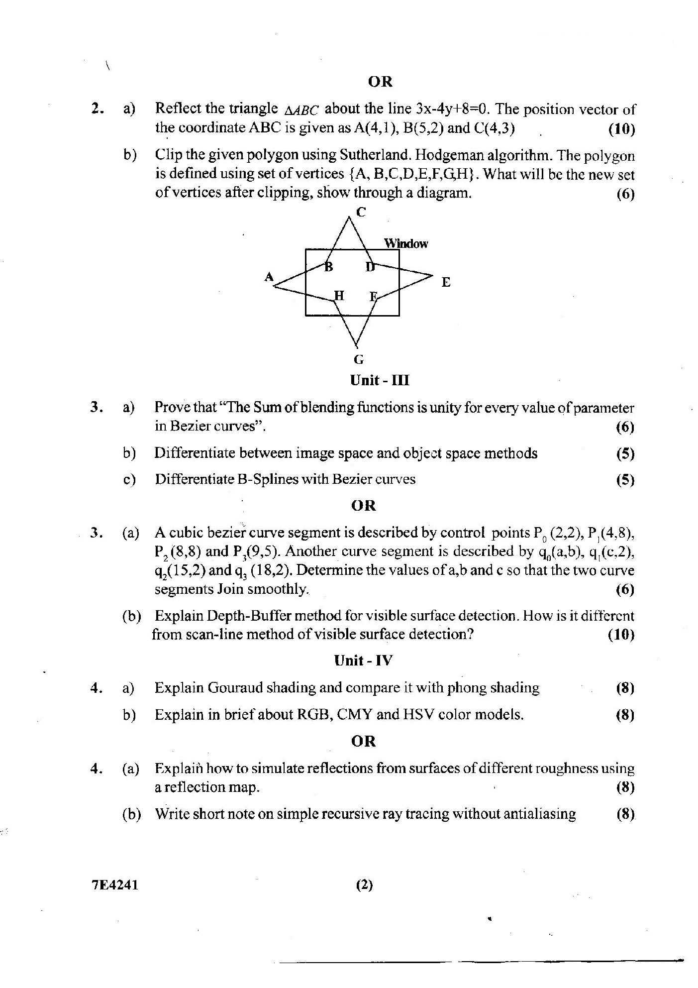 RTU QUESTION PAPERS 4th Year Information Technology 2009-2014 - Page 3