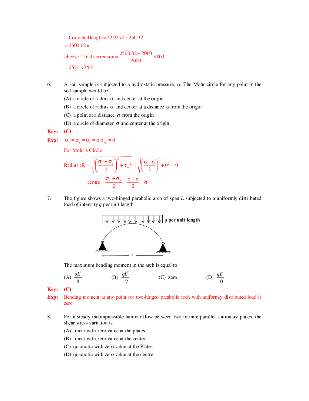 GATE Civil Engineering Previous Year Question Papers With Answers (2017-2012) - Page 4
