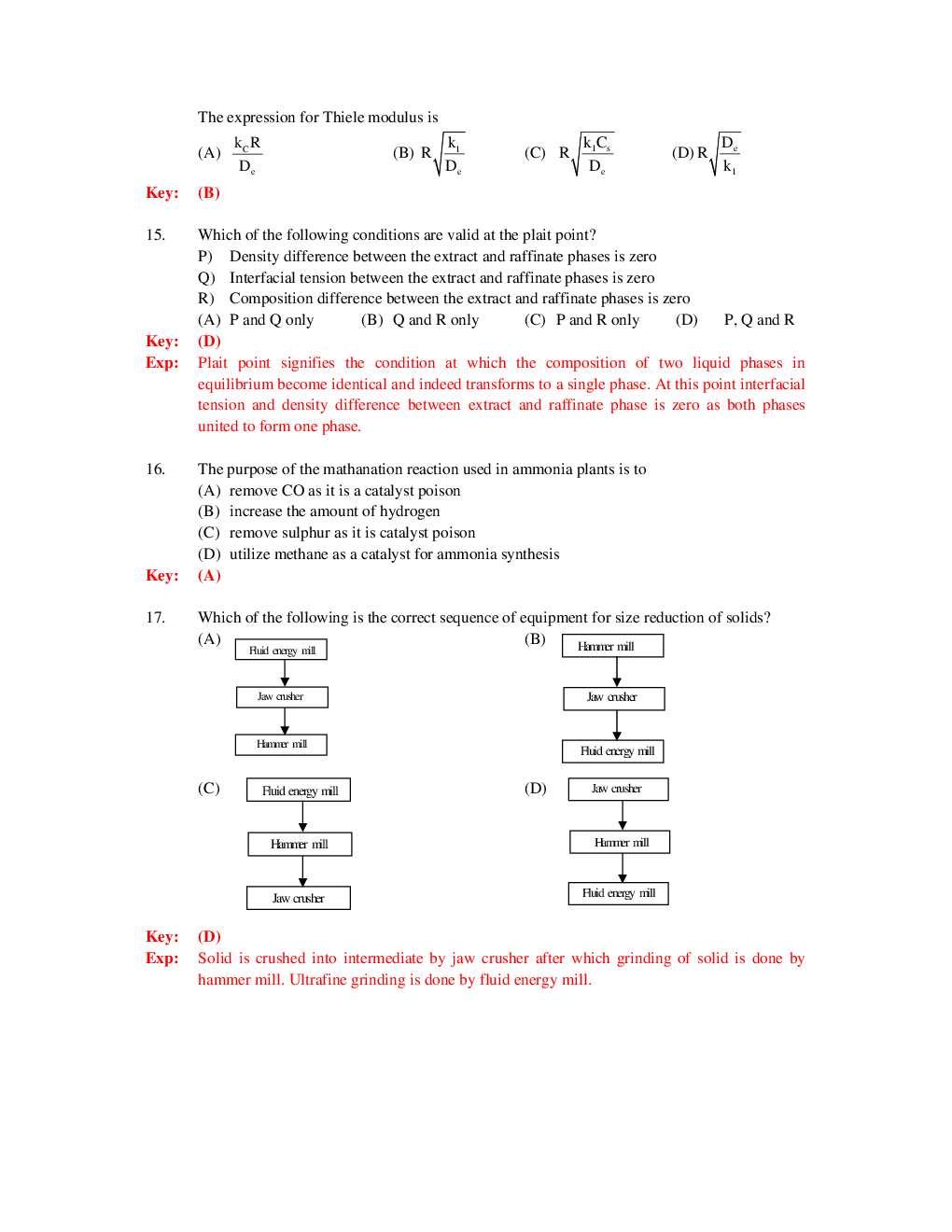 Download Free GATE Chemical Engineering Previous Year Question Papers ...